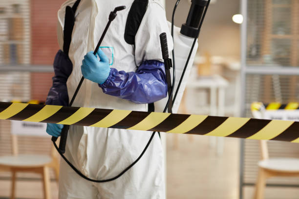 Professional Crime Scene Cleanup technician working in Arlington, VA